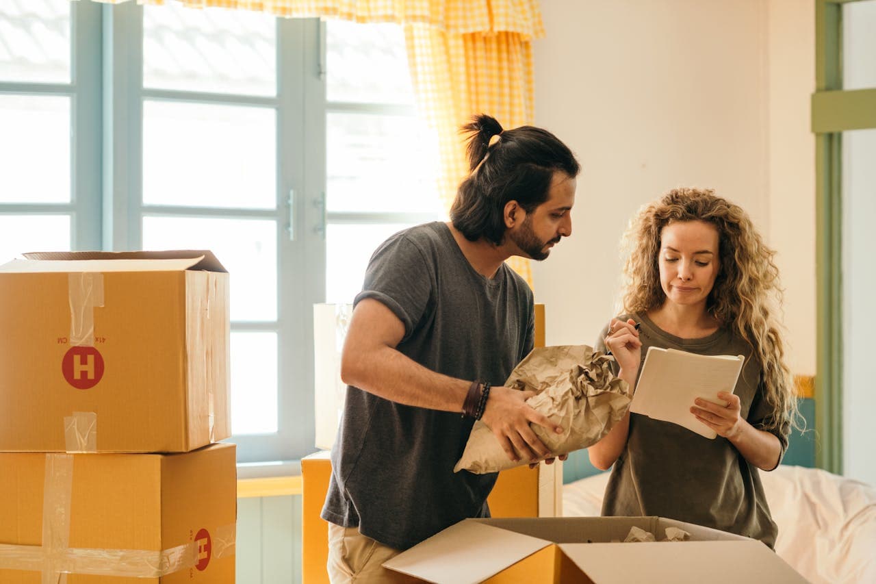 A couple trying to estimate the cost of moving to Terrell Hills