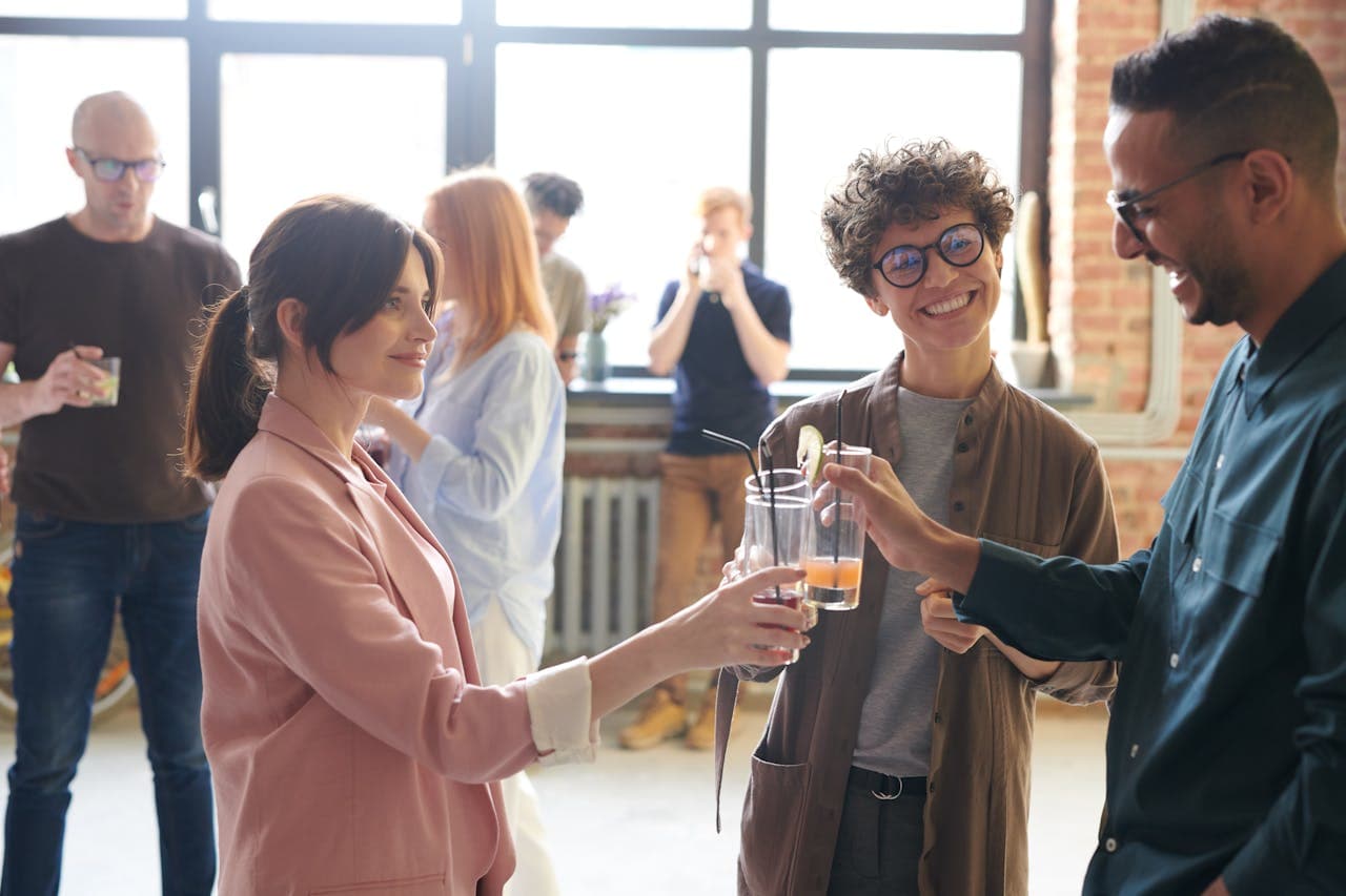 A person meeting new people trying to build a new life after leaving Helotes