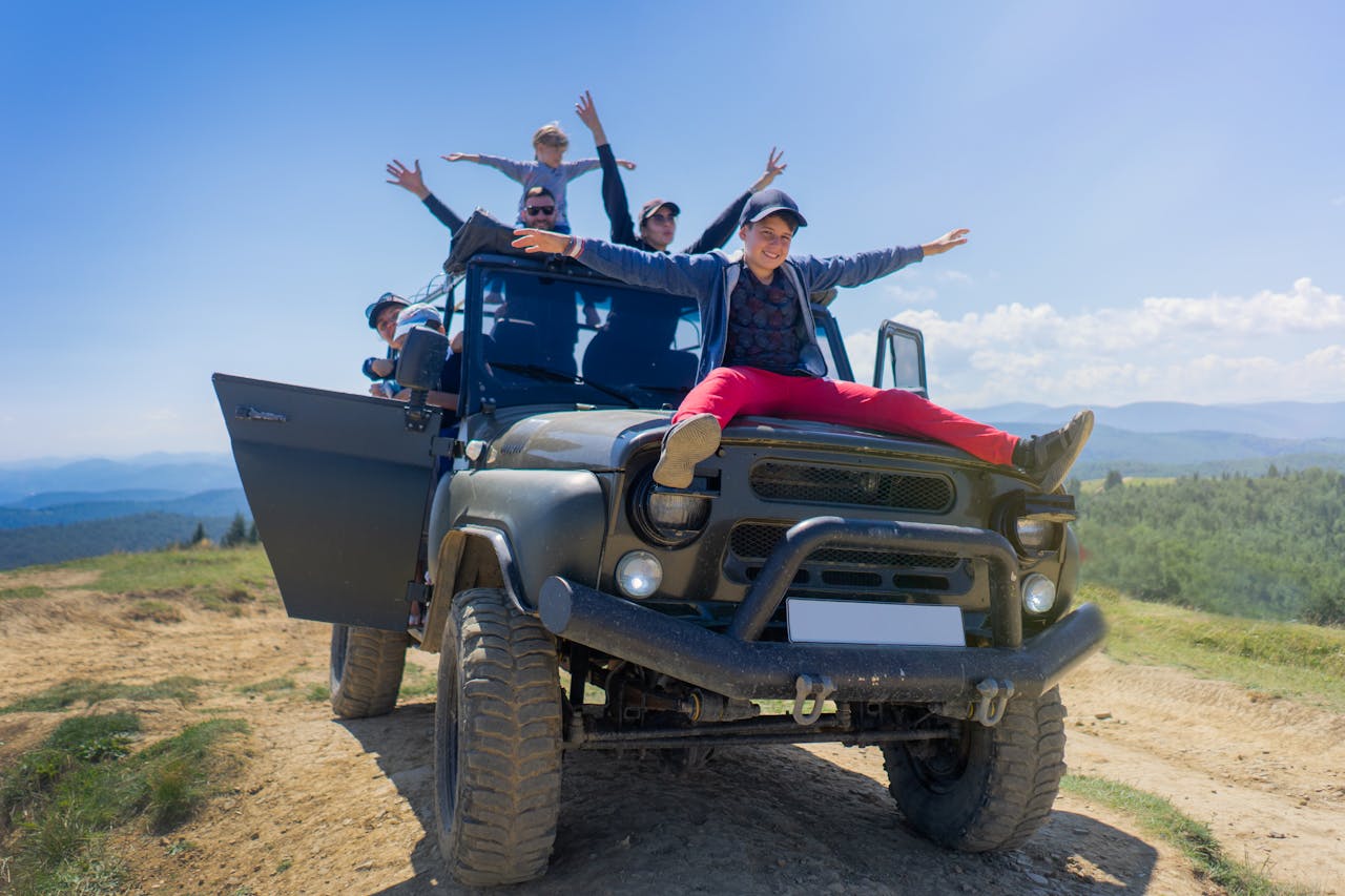 A family enjoying weekend getaways near San Antonio