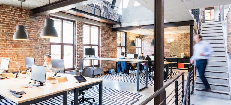 A modern office