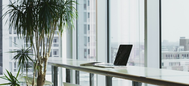 An office space
